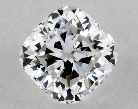 GIA 0.51 Carat D-VS1 Ideal Cut Cushion Modified Natural Diamond